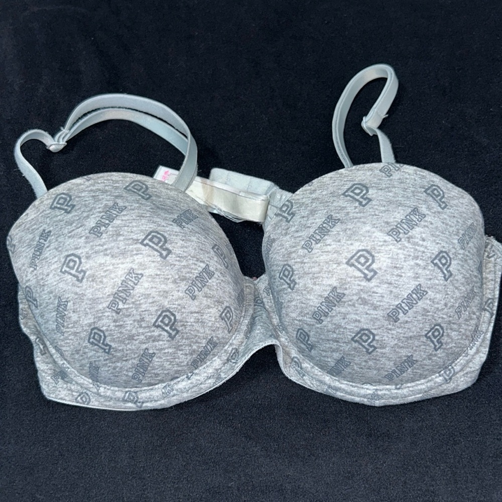 pink push up bra